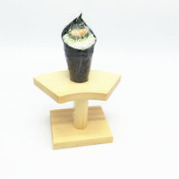 Bamboo Sushi Hand Roll Holder and Display Stand