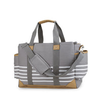 Canvas Mommy Bag, Shoulder/Hand Carry, Large Capacity, Stroller Hook