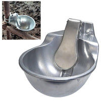 Aluminum Alloy Livestock Drinker Rust Proof Automatic Livestock Water Bowl