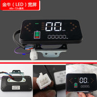 电动车仪表电量表铁皮车仪表龟王仪表液晶仪表LED显示屏雅迪爱玛