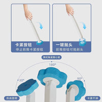 Disposable Toilet Brush Set with Dissolvable Refills