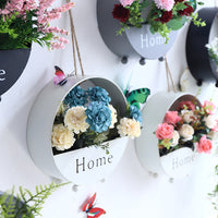 Nordic Iron Wall-Mounted Planter for Indoor Plants & Home Decor
