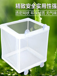 鱼缸孵化盒/隔离网 新生鱼苗小鱼隔离盒水族箱鱼缸
