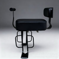 Folding Bike Child Seat with Backrest and Armrest, Thickened, Safe, for Mountain Bike