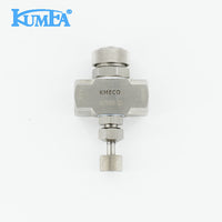 Industrial Misting Nozzle 316 Stainless Steel, Pneumatic Spray Head for Cleaning, Fine Mist Generation System