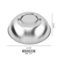 430 Stainless Steel 9-Inch Dome BBQ Cover for Steak and Burger
