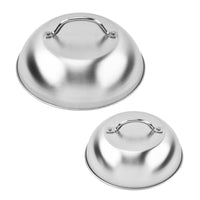 430 Stainless Steel 9-Inch Dome BBQ Cover for Steak and Burger