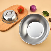 Stainless Steel 9 Inch Dome BBQ Cover for Steak and Burger