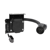 Kebaolong 4+7 Pin Trailer Connector Power Cord with US Adapter for Pickup Trucks and RVs
