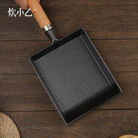 Cast Iron Square Mini Frying Pan for Tamagoyaki and Steak