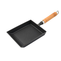 Cast Iron Square Mini Frying Pan for Tamagoyaki and Steak