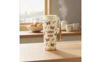 Long-Lasting Insulation Insulated Tumbler with Straw Leak-Proof Portable Thermal Bottle 3-in-1 Lid Stainless Steel Coffee Cup Anti-Slip Bottom for Women, Students, Office, School
