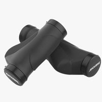 Mountain Bike Grips Rubber Silicone Anti-Slip Shock-Absorbing Lock-On