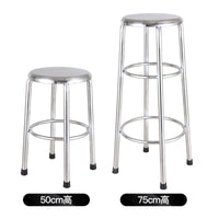 Stainless Steel Anti-Static Round Stool for Cleanroom and Workshop