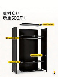 三梦钢制衣柜家用卧室金属衣柜2026新款爆款简易组装衣橱结实耐用