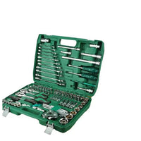 汽修121件套修车工具套装汽车维修套筒棘轮快速扳手多功能批头组