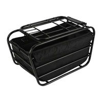 Bicycle Rear Basket for Pets - Metal, for Dogs or Cats, Front Mount Option
