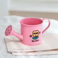 Small Household Watering Can for Gardening, Colorful Iron Watering Pot for Kids, Flower Watering Can, Water Bucket