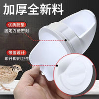 Automatic Poultry Feeder for Chickens and Ducks, Gravity Feeder, Rainproof Dispenser for Small Chicks