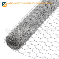 Hexagonal Wire Mesh Fencing for Chicken Coops and Garden Protection, Galvanized Steel Netting for Poultry and Animal Enclosures