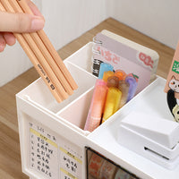 Desktop Storage Box Drawer Type Office Desk Organizer Sundries Stationery Dormitory Storage Bin Cosmetic Holder