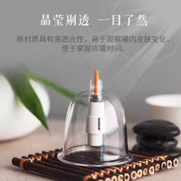 Huatuo Brand Brocade Box Vacuum Cupping Set for Traditional Chinese Medicine Physiotherapy - Suction Cupping for Dampness Removal, Home Use