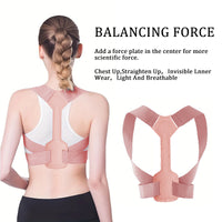 Adult Hunchback Corrector Posture Correction Belt for Back and Shoulder Support