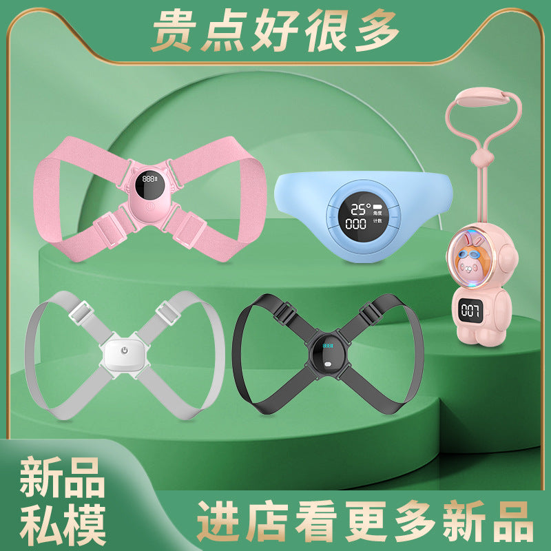 Smart Posture Corrector for Women, Men, and Children - Invisible Back Support for Hunchback Correction and Sitting Posture Improvement