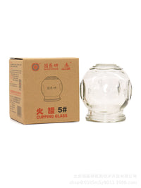 Traditional Chinese Medicine Cupping Jars Set - Vacuum Glass Cups for Moxibustion and Cupping Therapy