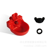 Automatic Chicken Waterer Cross Drinking Bowl for Poultry, Detachable and Easy to Clean