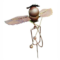 Outdoor Metal Garden Art Lifelike Owl Statues for Yard and Patio Decor