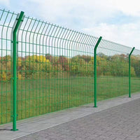 Peach Post Highway Double-Sided Wire Fence Isolation Protection Barrier for Orchards Farms Livestock Enclosure