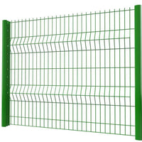 Peach Post Highway Double-Sided Wire Fence Isolation Protection Barrier for Orchards Farms Livestock Enclosure