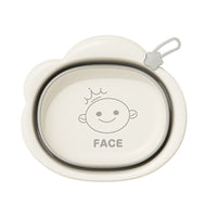 3-Pack Newborn Baby Folding Washbasin, Portable Hanging Basin for Face, Bottom, and Feet Washing