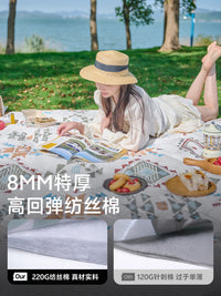 Explorer Extra Thick Picnic Mat Moisture-proof Pad Thickened Waterproof Outdoor Camping Mat Portable Tent Ground Mat Lawn Picnic