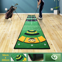 Indoor Golf Practice Mat Hitting Pad Home Chipping Training Mat