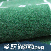 Indoor Golf Putting Practice Mat - Golf Putting Trainer Carpet for Home and Office