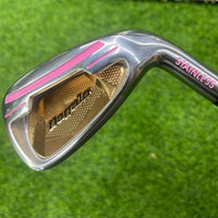 Golf 7 Iron Practice Club Indoor Training Carbon Shaft with Ball