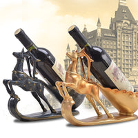 European Creative Home Wine Rack Ornament Living Room Wine Cabinet Restaurant Display Shelf Holder