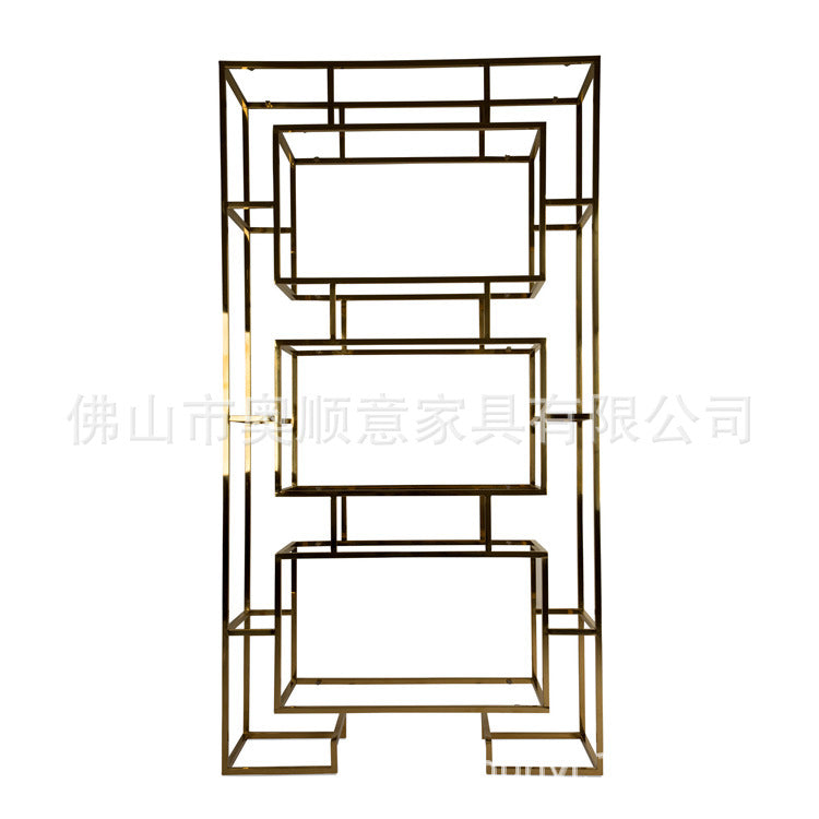 New Design Round Stainless Steel Wine Glass Rack for Wedding Furniture - Manufacturer Wholesale