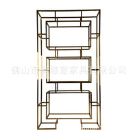 New Design Round Stainless Steel Wine Glass Rack for Wedding Furniture - Manufacturer Wholesale