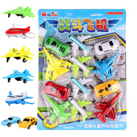 Kids Simulation Pull-Back Racing Car Set, Baby Toy Cars, City Vehicle Playset