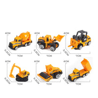 Large Container Truck Toy Set for Kids, Simulation Engineering Vehicle Alloy Car Sliding Toy, Fire Truck and Military Truck Available
