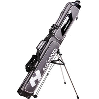 Haixiang Large Capacity 125CM Double Layer Fishing Bag with Stand for River Fishing