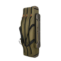 Fishing Tackle Bag Extended Green Waterproof Wear-Resistant Multi-functional Backpack for Sea Rods and Fishing Rods