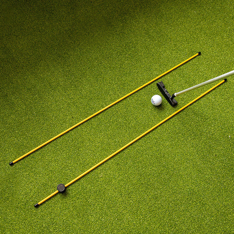 FunGreen Golf Alignment Stick Foldable Direction Indicator Action Practice Corrector Training Aid