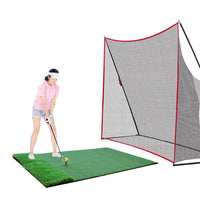 Portable Golf Hitting Mat Indoor Swing Practice Training Aid Foam Grass Mat
