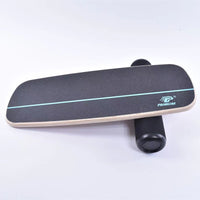 Wooden Balance Board for Adults and Kids - Fitness Seesaw Trainer Roller Yoga Board