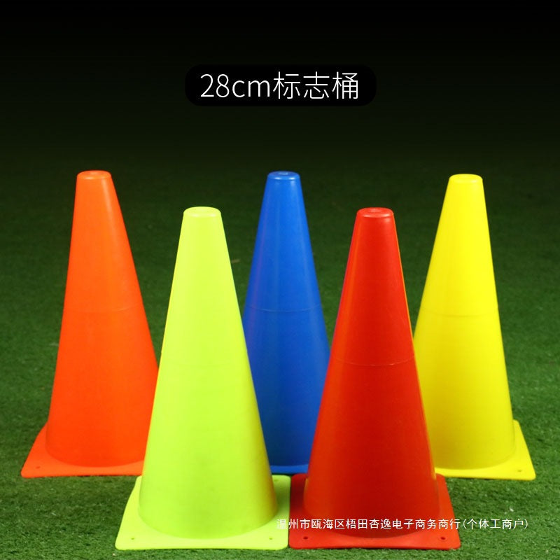 Soccer Training Equipment Agility Cones Basketball Aid Ice Cream Cones Kids Physical Training Obstacle Markers