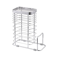 Stainless Steel Pot Lid Chopping Board Knife Holder 2-in-1 Kitchen Organizer Rack Anti-bacterial Rust-proof